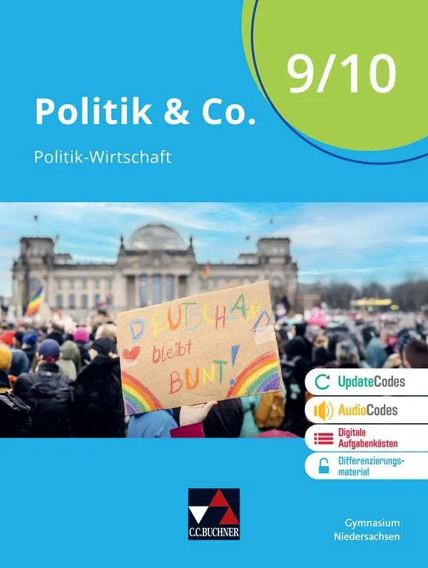 Cover: 9783661711065 | Politik &amp; Co. Niedersachsen 9/10 - neu | Für die Jahrgangsstufen 9/10