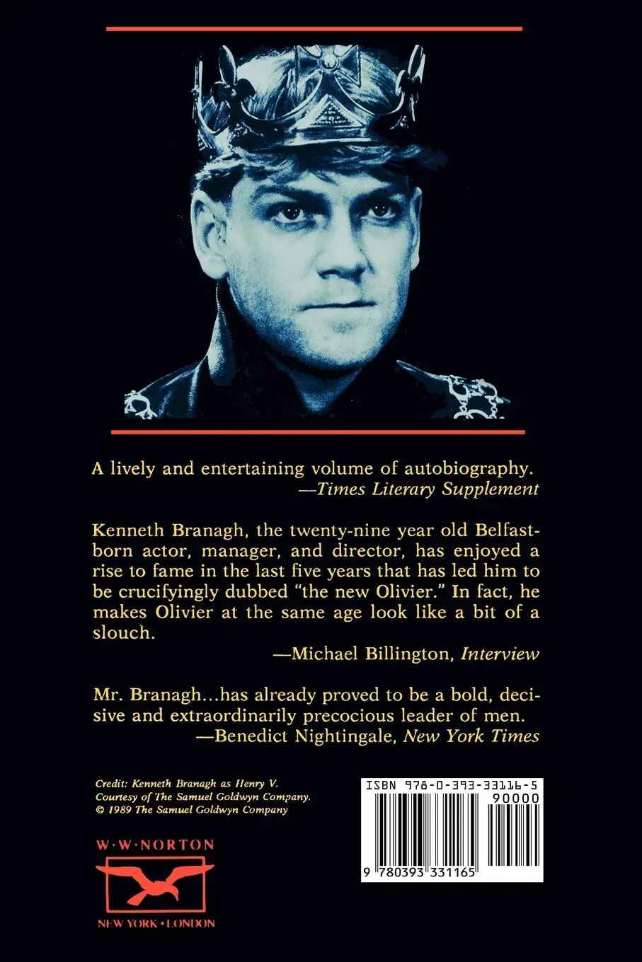 Rückseite: 9780393331165 | Beginning | Kenneth Branagh | Taschenbuch | Kartoniert / Broschiert