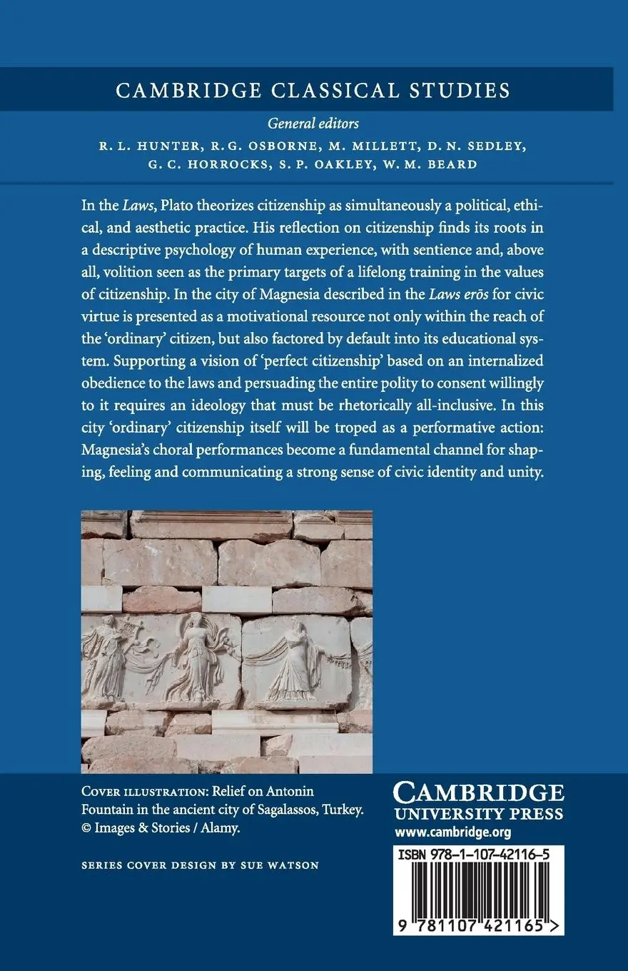 Rückseite: 9781107421165 | Performing Citizenship in Plato's Laws | Lucia Prauscello | Buch