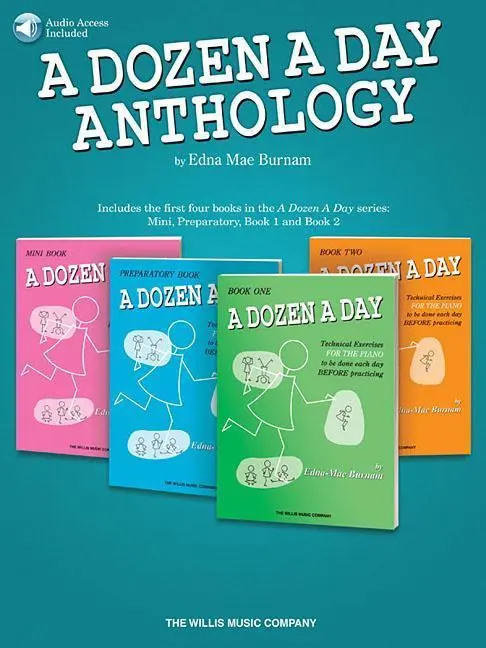 Cover: 9781495061165 | A Dozen a Day Anthology Book/Online Audio | Taschenbuch | Englisch