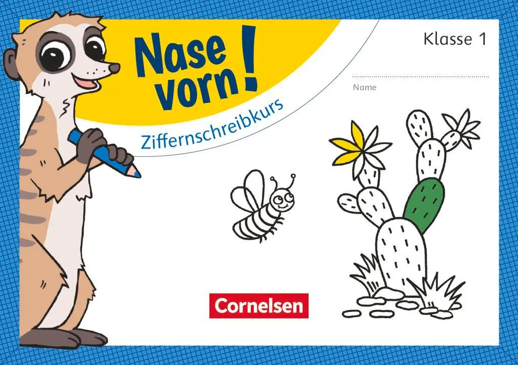Cover: 9783060841165 | Nase vorn! - Mathematik 1. Schuljahr - Ziffernschreibkurs | Übungsheft