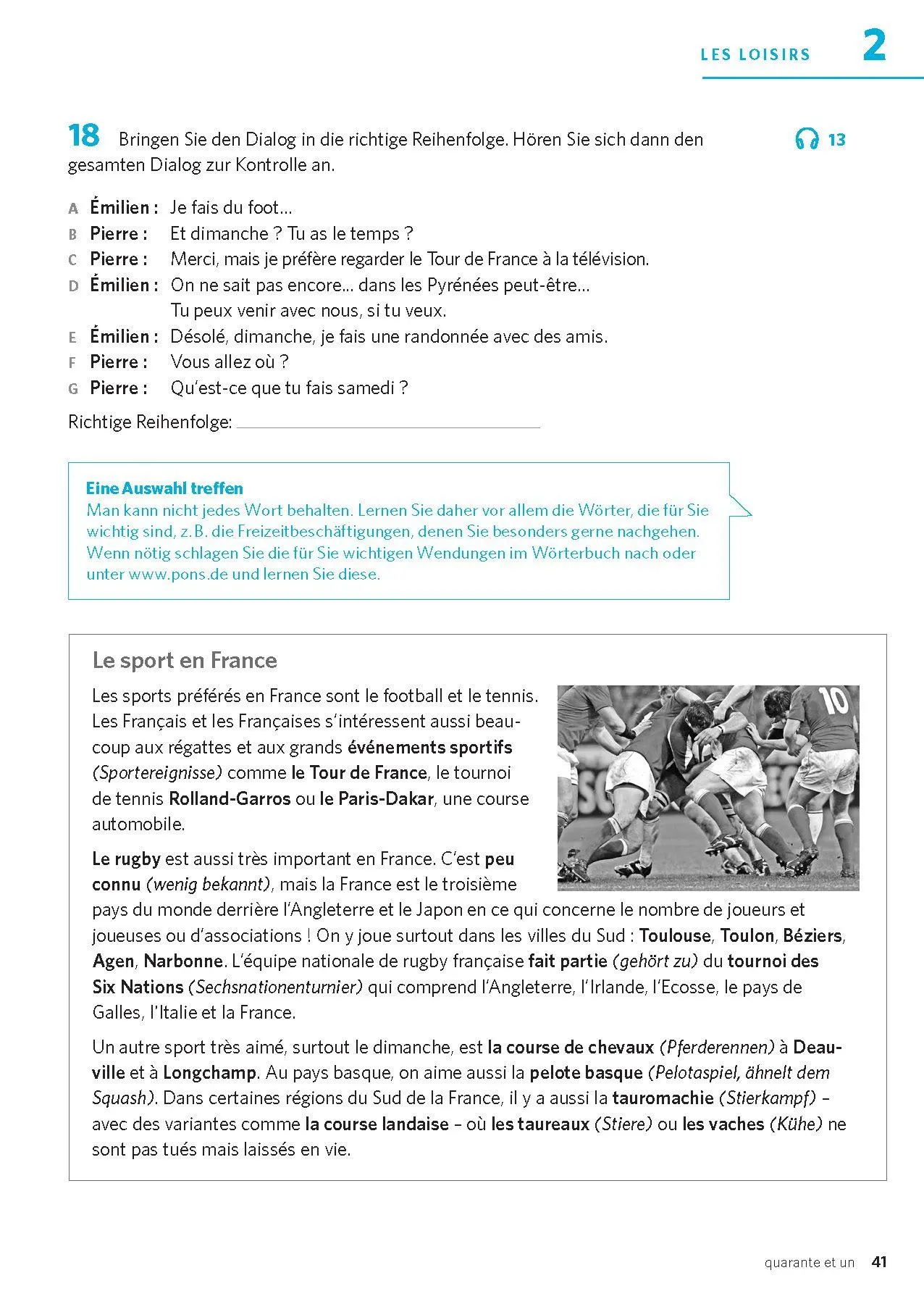 Bild: 9783125661165 | PONS Power-Sprachkurs Französisch 2 | Taschenbuch | 224 S. | Deutsch