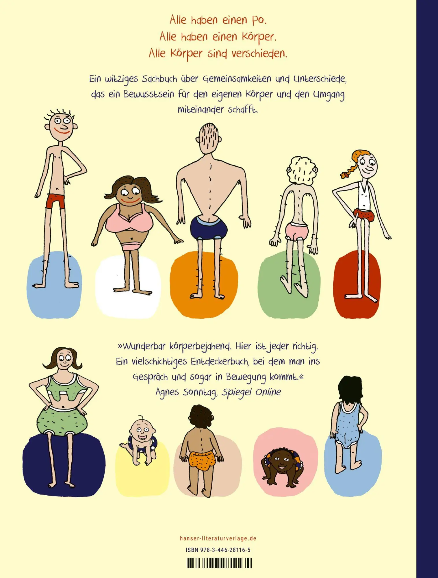 Bild: 9783446281165 | Alle haben einen Po (aktualisierte Ausgabe) | Anna Fiske | Buch | 2024