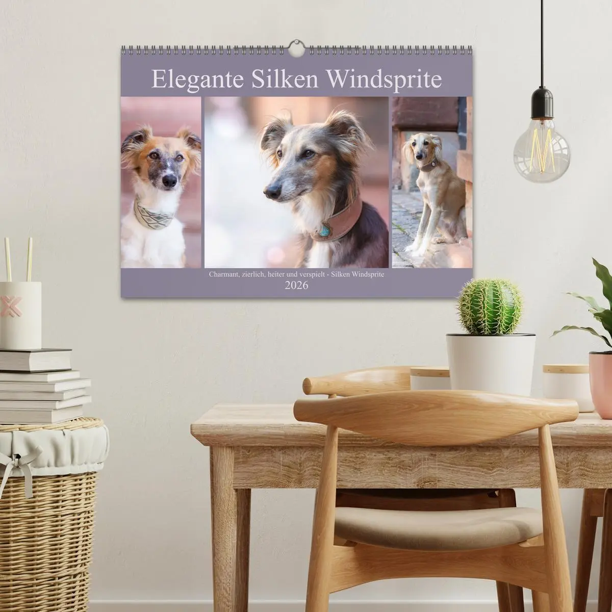 Bild: 9783457791165 | Elegante Silken Windsprite (Wandkalender 2026 DIN A3 quer),...
