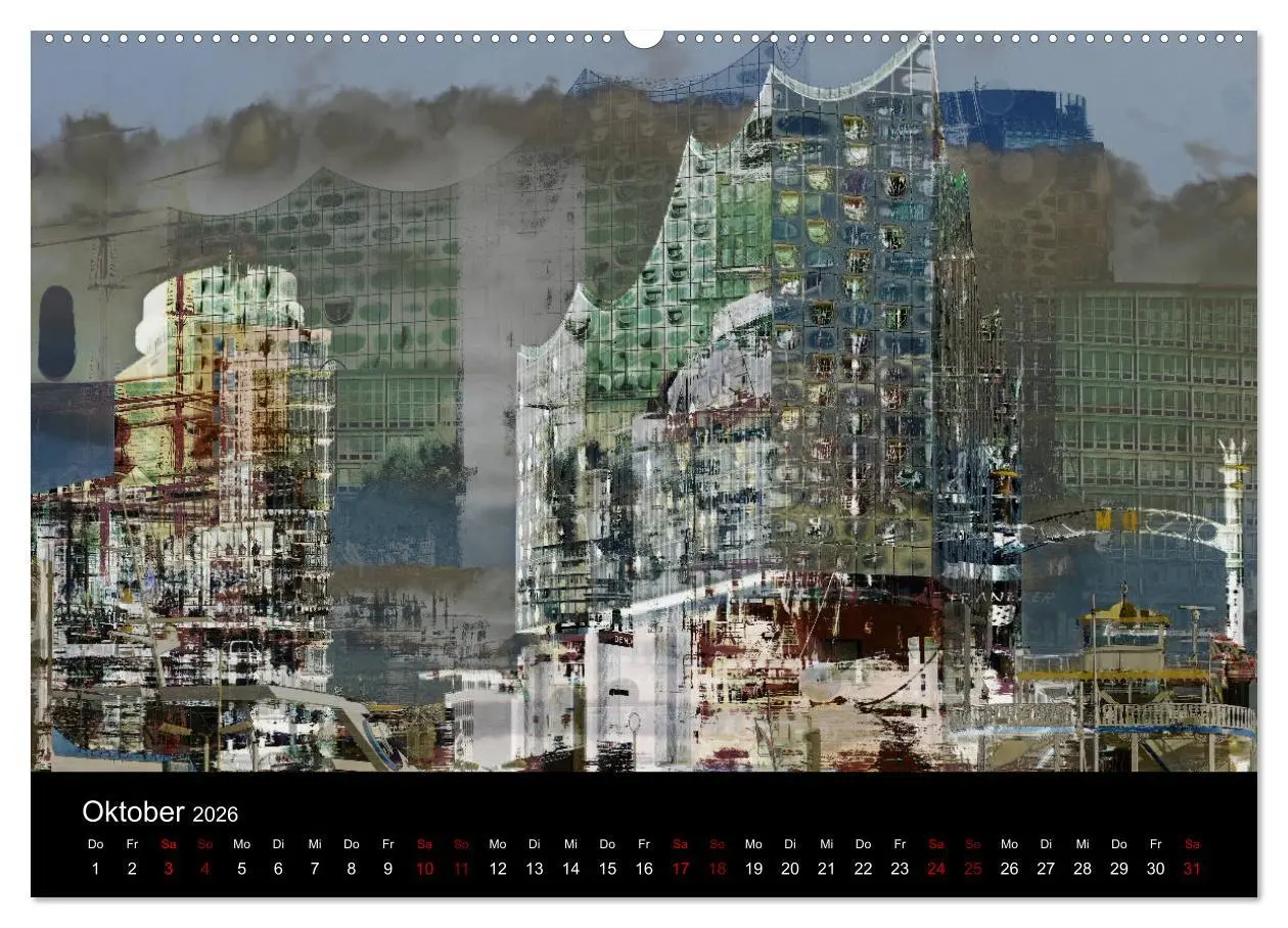 Bild: 9783457861165 | Elbphilharmonie-ARTig (hochwertiger Premium Wandkalender 2026 DIN...