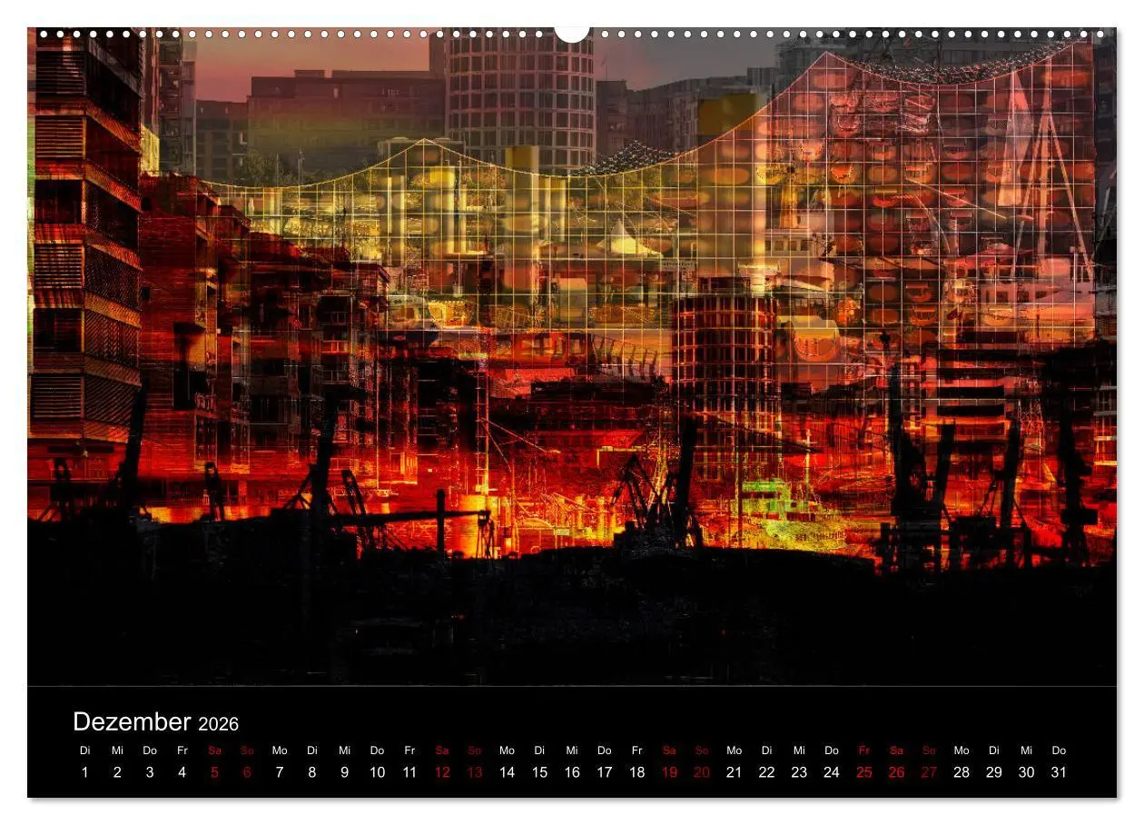 Bild: 9783457861165 | Elbphilharmonie-ARTig (hochwertiger Premium Wandkalender 2026 DIN...