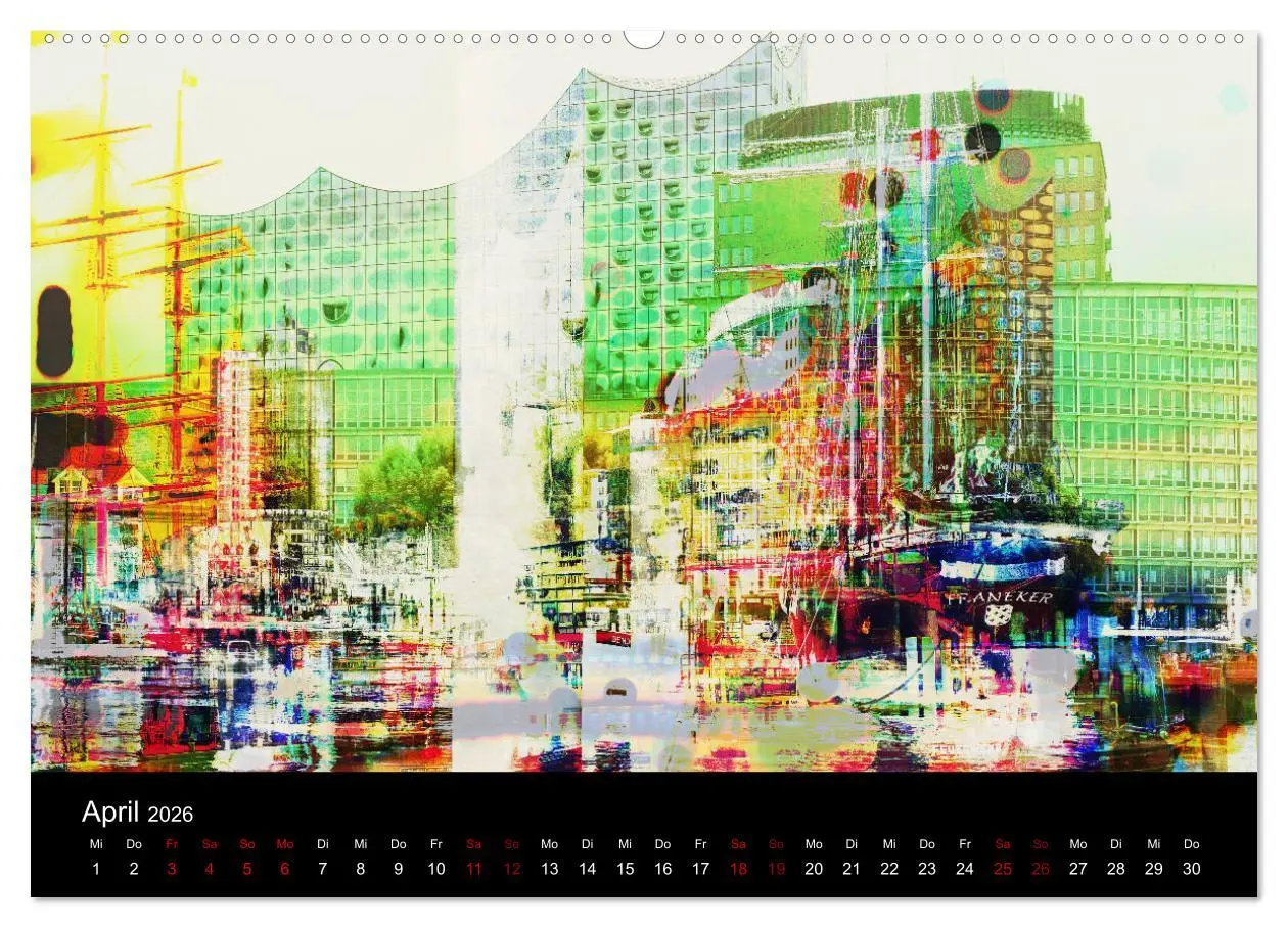 Bild: 9783457861165 | Elbphilharmonie-ARTig (hochwertiger Premium Wandkalender 2026 DIN...