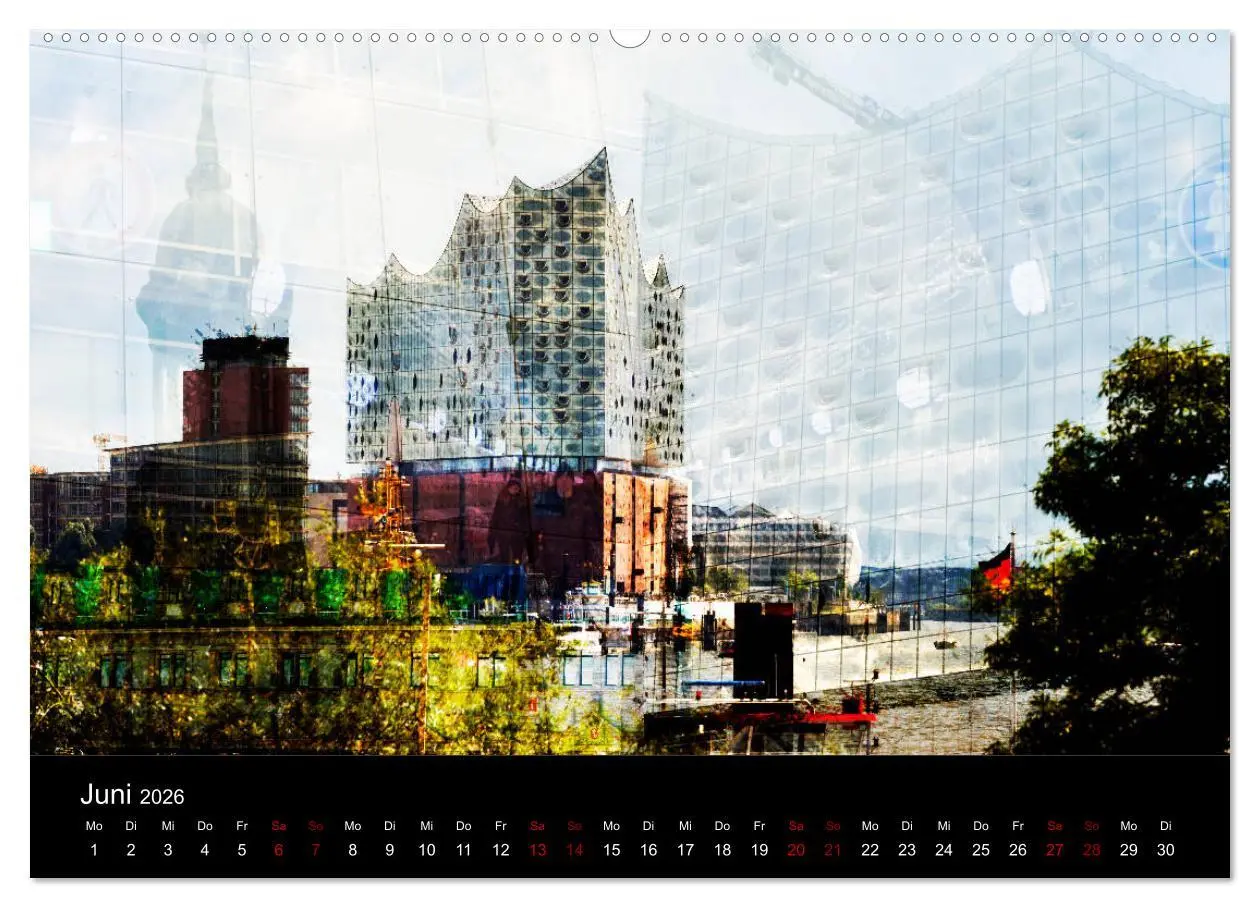 Bild: 9783457861165 | Elbphilharmonie-ARTig (hochwertiger Premium Wandkalender 2026 DIN...