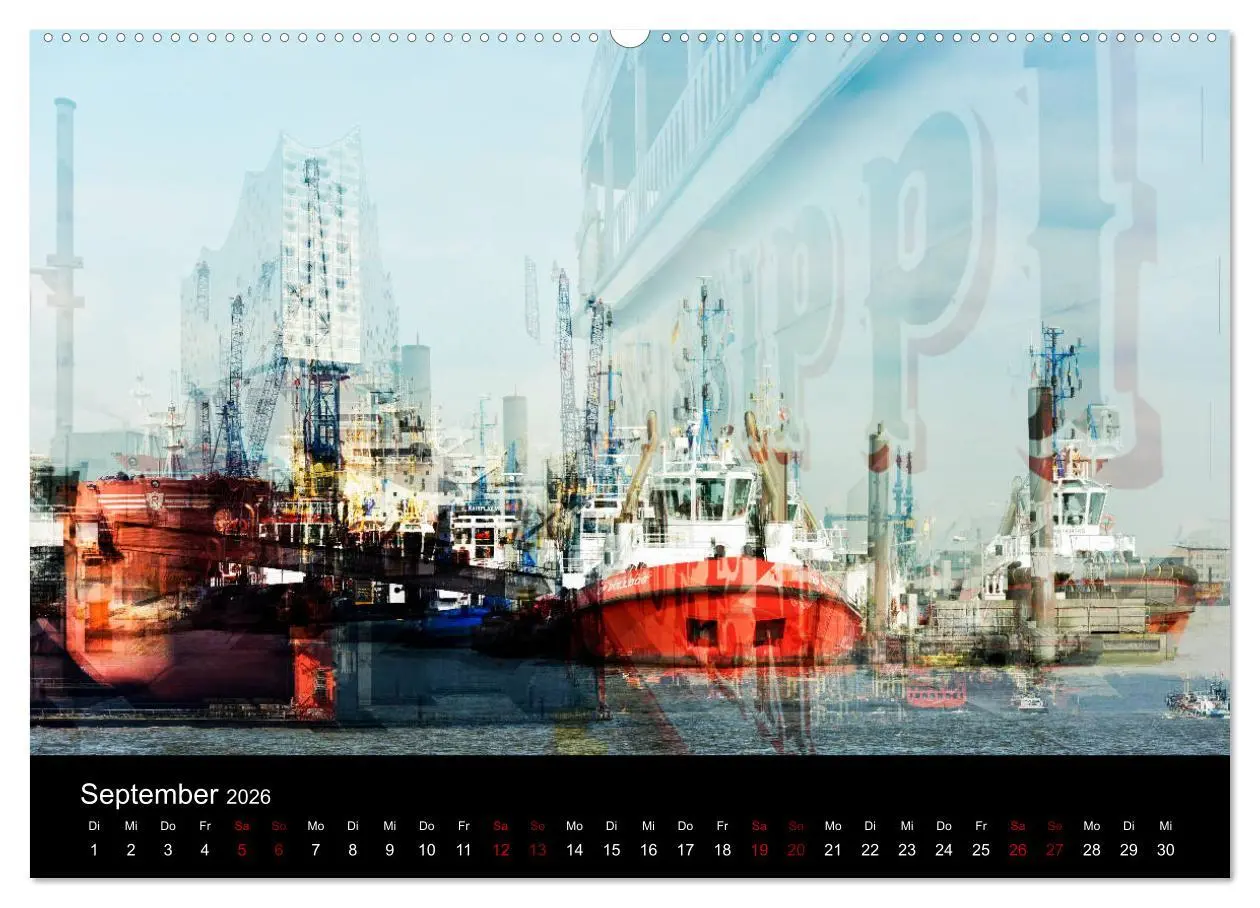 Bild: 9783457861165 | Elbphilharmonie-ARTig (hochwertiger Premium Wandkalender 2026 DIN...