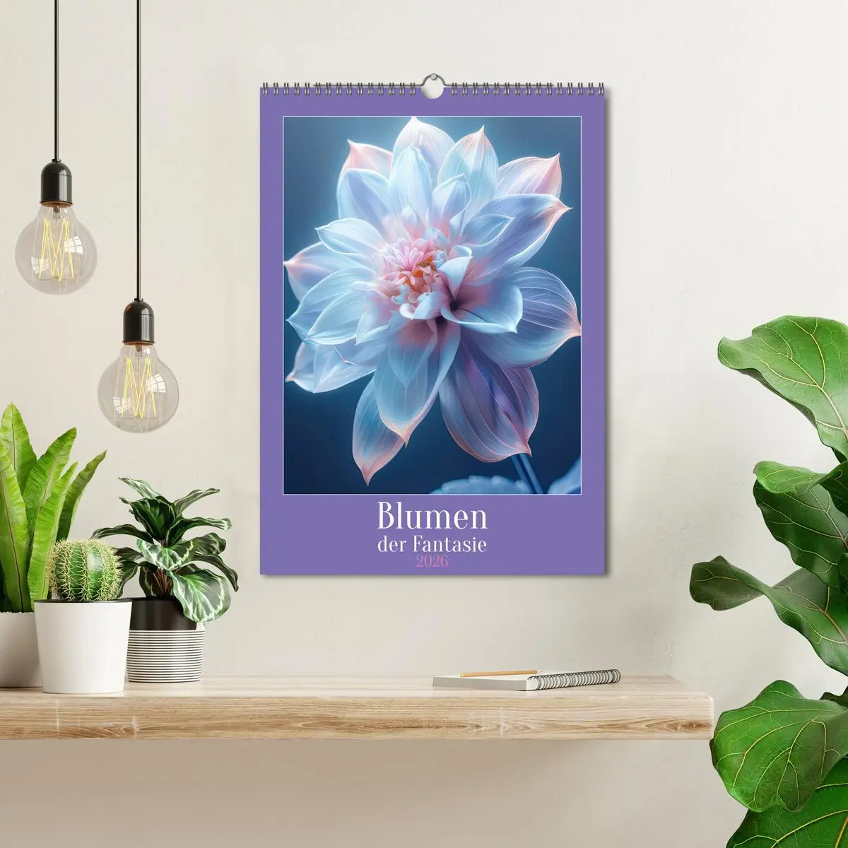 Bild: 9783516261165 | Blumen der Fantasie (Wandkalender 2026 DIN A3 hoch), CALVENDO...
