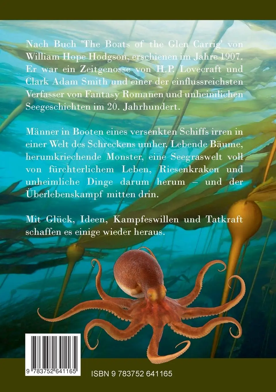 Rückseite: 9783752641165 | Die Boote der Glen Carrig | Thomas M. Meine | Taschenbuch | Paperback