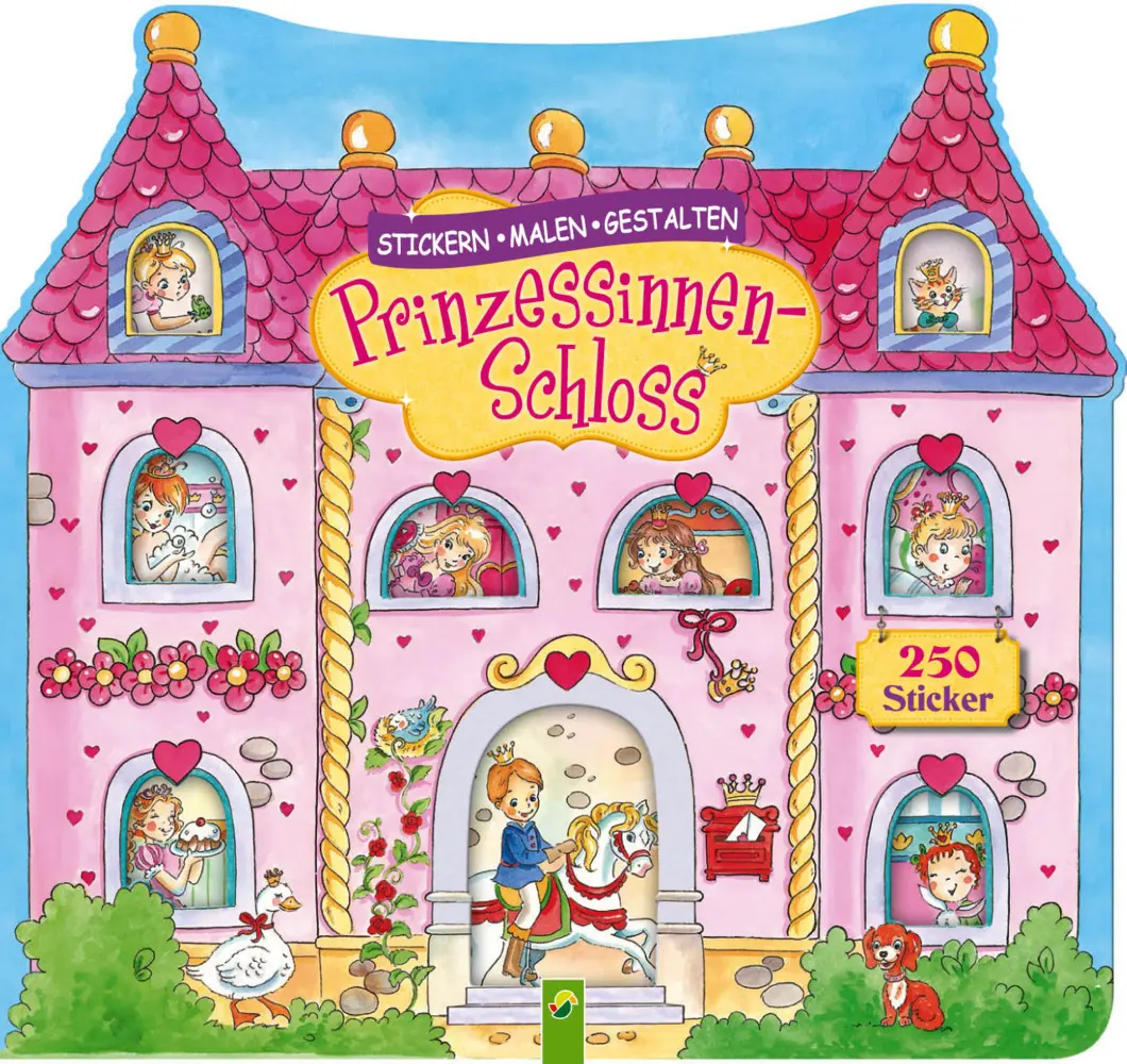 Cover: 9783849901165 | Prinzessinnenschloss - Stickern, Malen, Gestalten | Verlag | Broschüre