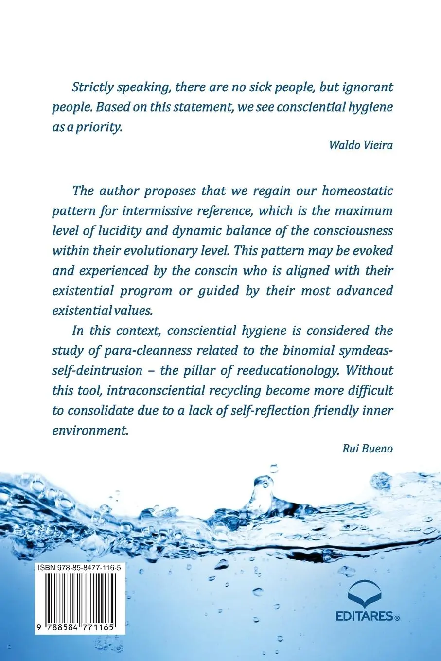 Rückseite: 9788584771165 | Consciential Hygiene | Eduardo Martins | Taschenbuch | Englisch | 2019