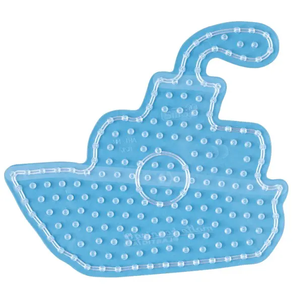 Cover: 28178821265 | Hama 8212 - Stiftplatte Schiff für Maxi-Bügelperlen, transparent | Dan