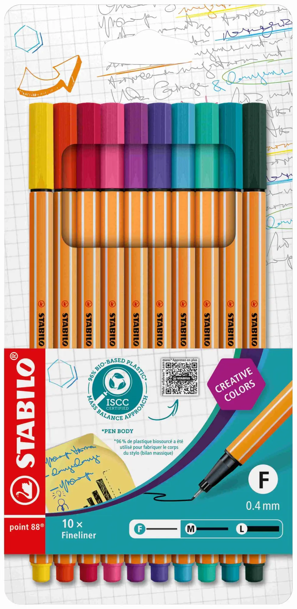 Cover: 4006381261265 | STABILO Fineliner Fineliner point 88, 10er Set - Sonderfarben | 8810-1