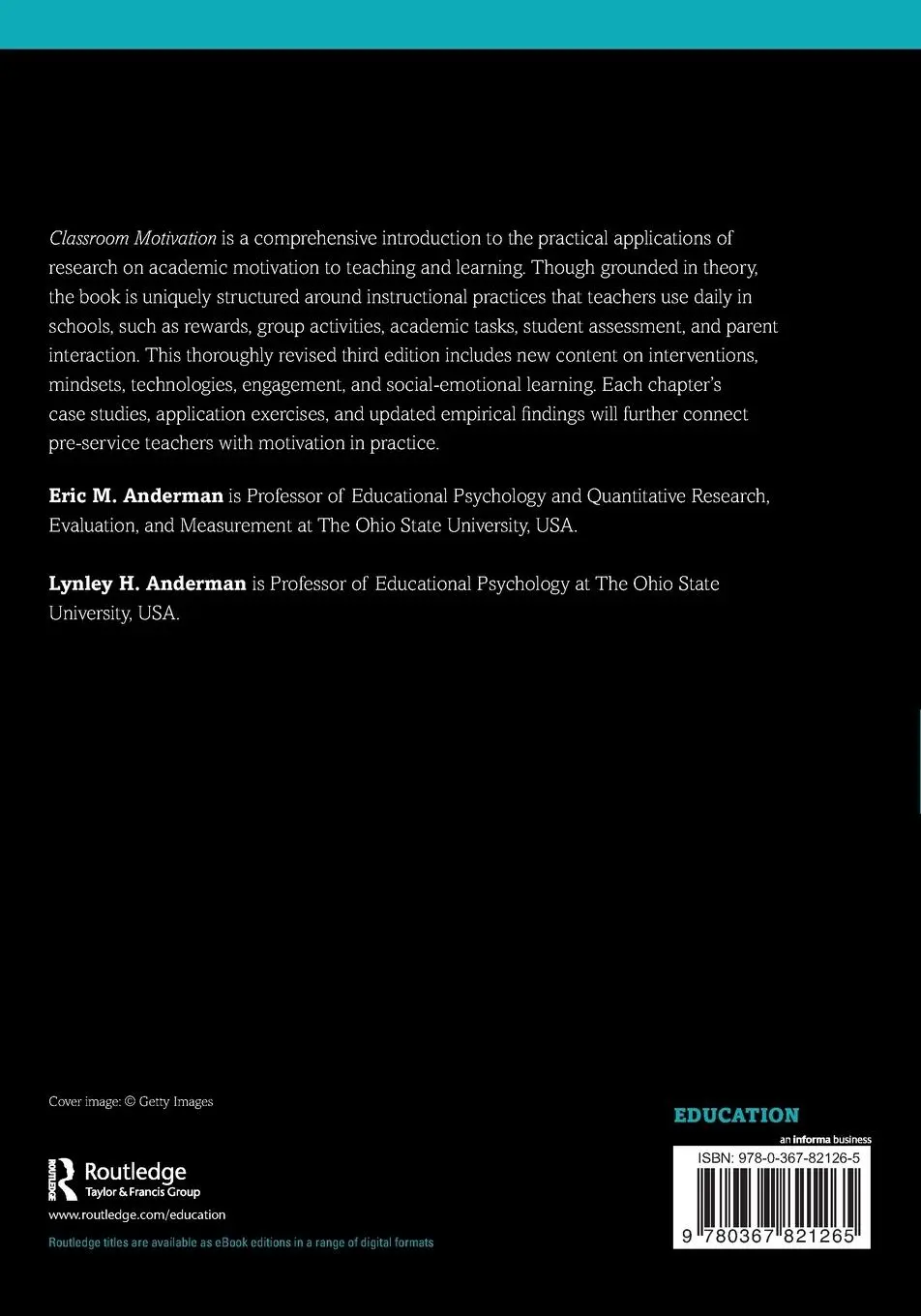 Rückseite: 9780367821265 | Classroom Motivation | Linking Research to Teacher Practice | Buch