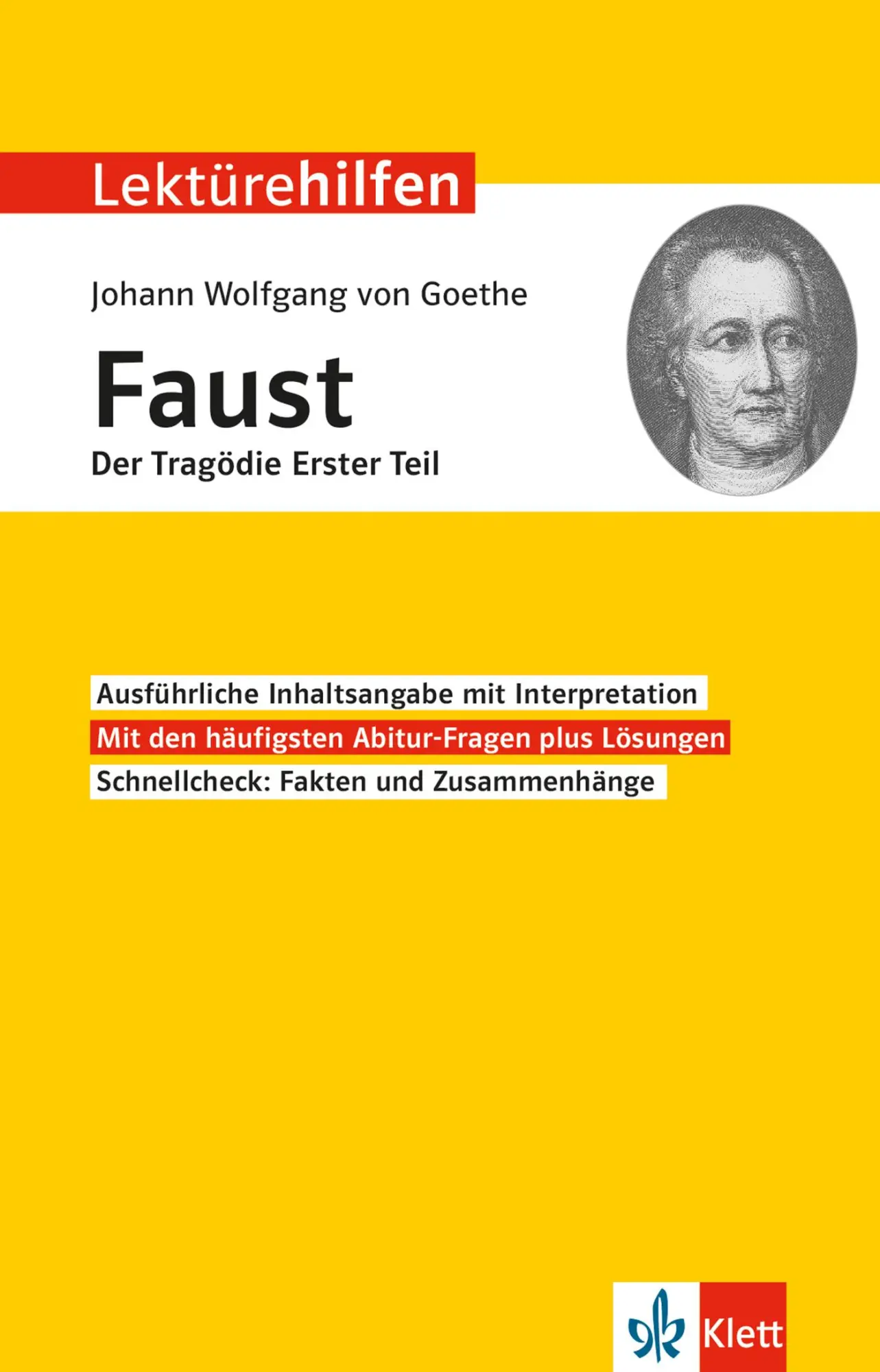 Cover: 9783129231265 | Lektürehilfen Johann Wolfgang von Goethe "Faust - Der Tragödie...