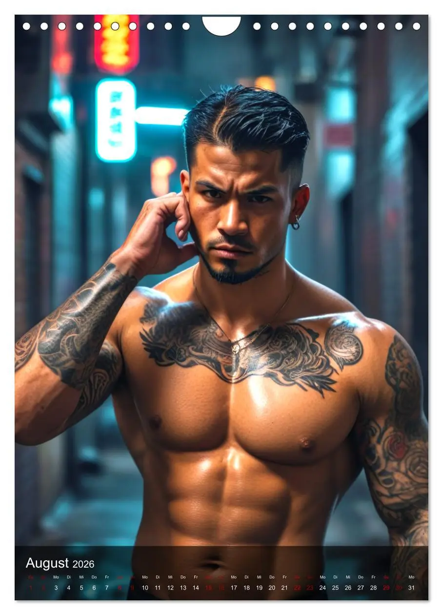 Bild: 9783457301265 | Tattoo Kings (Wandkalender 2026 DIN A4 hoch), CALVENDO Monatskalender