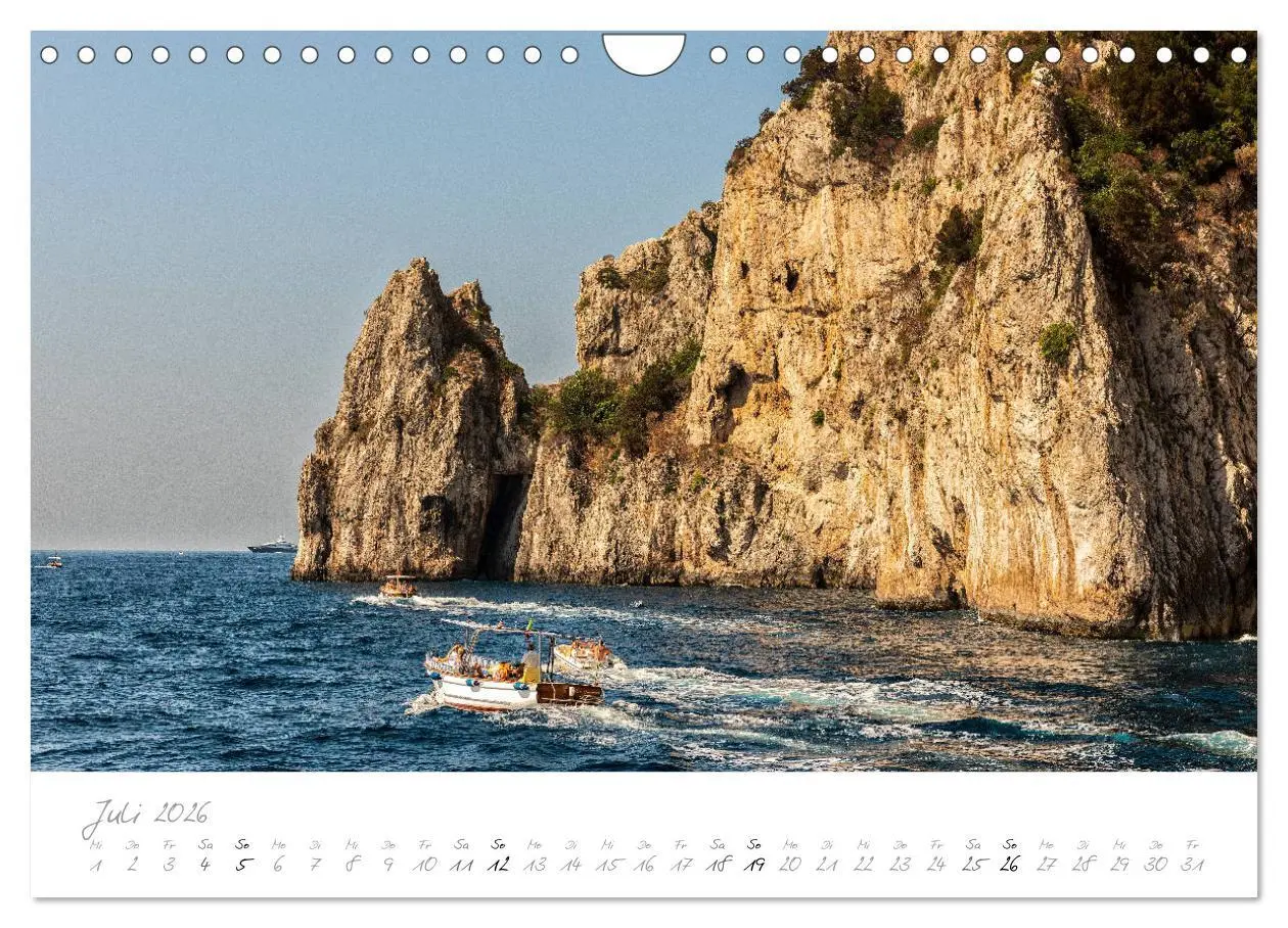 Bild: 9783457781265 | Capri, Insel der Sehnsucht (Wandkalender 2026 DIN A4 quer),...