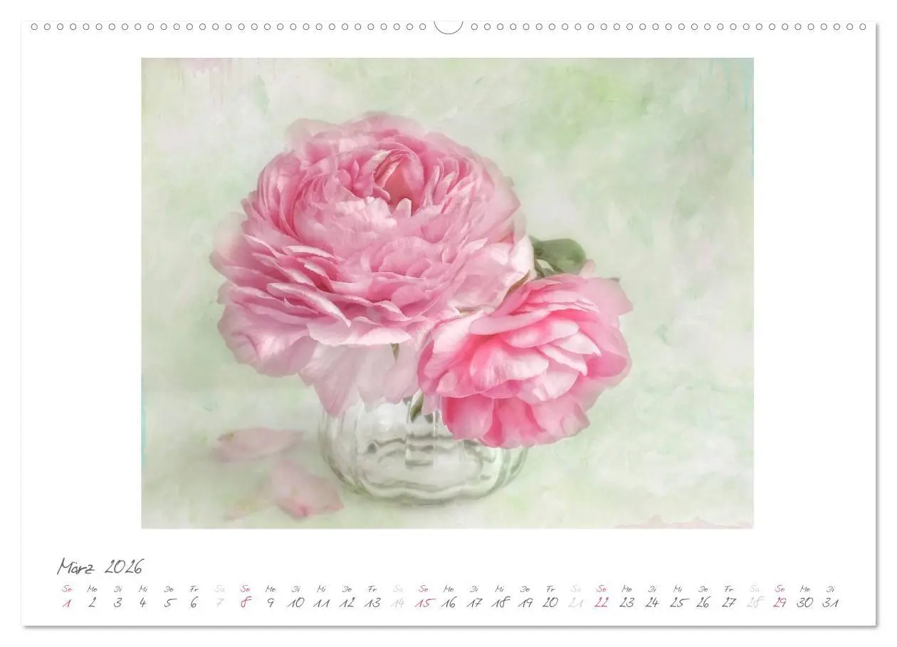 Bild: 9783516181265 | Vintage Flowers (hochwertiger Premium Wandkalender 2026 DIN A2...