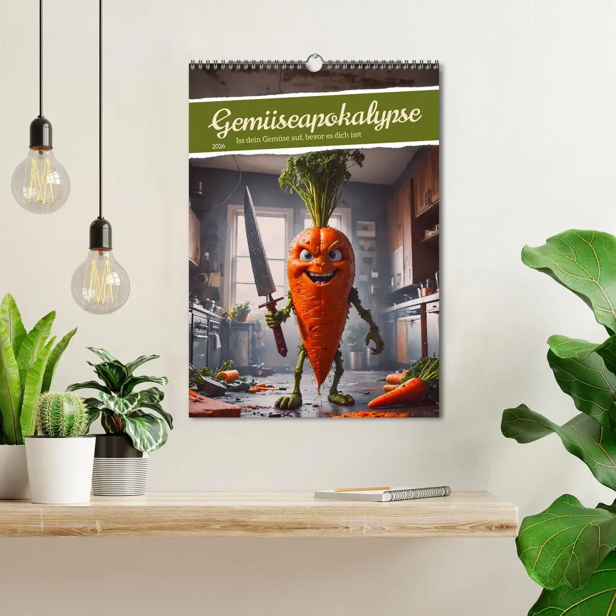 Bild: 9783516251265 | Gemüseapokalypse - Iss dein Gemüse auf, bevor es dich isst...