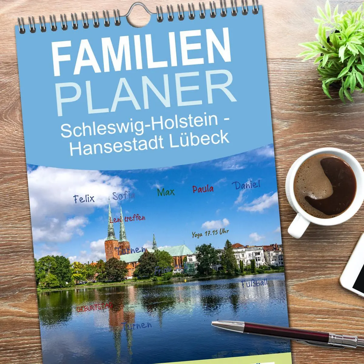 Bild: 9783516491265 | Familienplaner 2026 - Schleswig-Holstein - Hansestadt Lübeck mit 5...