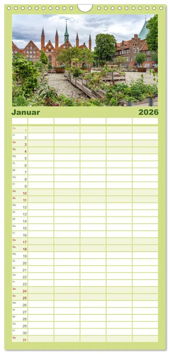 Bild: 9783516491265 | Familienplaner 2026 - Schleswig-Holstein - Hansestadt Lübeck mit 5...