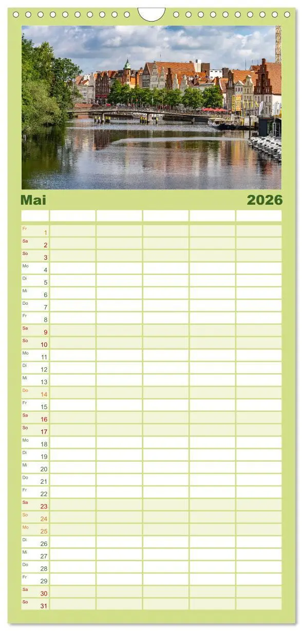 Bild: 9783516491265 | Familienplaner 2026 - Schleswig-Holstein - Hansestadt Lübeck mit 5...