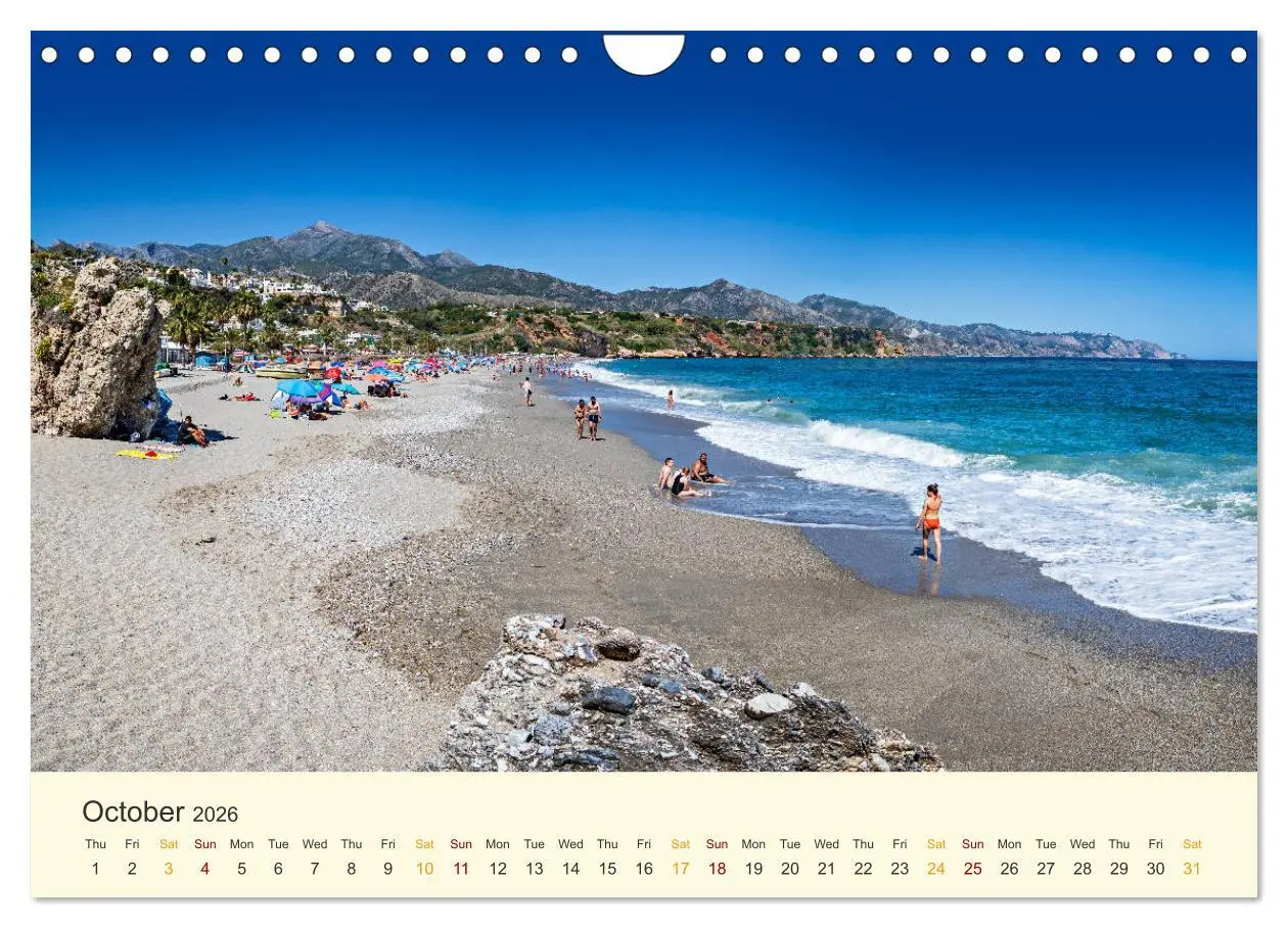 Bild: 9783516561265 | Costa del Sol - the sunny side of Andalusia (Wall Calendar 2026 DIN...