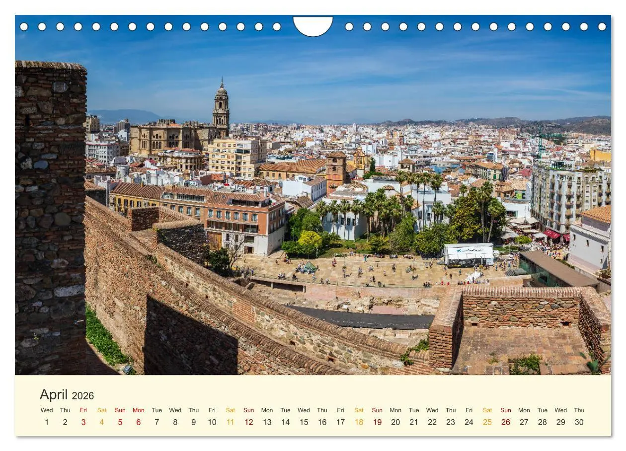 Bild: 9783516561265 | Costa del Sol - the sunny side of Andalusia (Wall Calendar 2026 DIN...