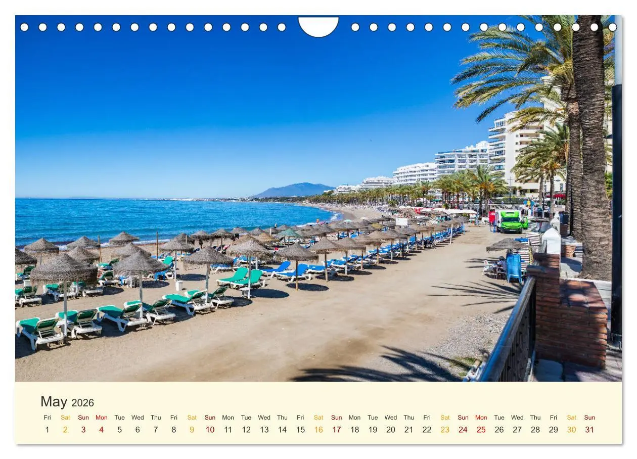 Bild: 9783516561265 | Costa del Sol - the sunny side of Andalusia (Wall Calendar 2026 DIN...