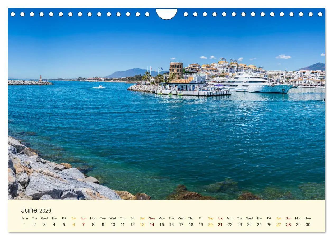 Bild: 9783516561265 | Costa del Sol - the sunny side of Andalusia (Wall Calendar 2026 DIN...