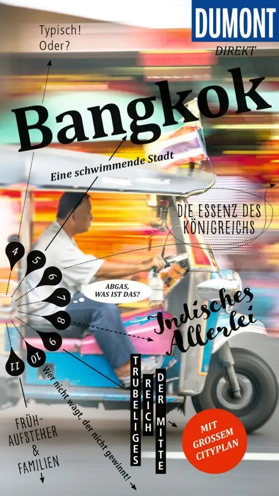 Cover: 9783616001265 | DUMONT direkt Reiseführer Bangkok | Mit großem Cityplan | Roland Dusik