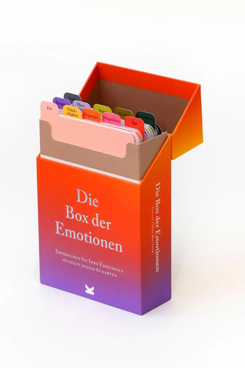 Bild: 9783962441265 | Die Box der Emotionen | Tiffany Watt Smith | Spiel | 80 S. | Deutsch