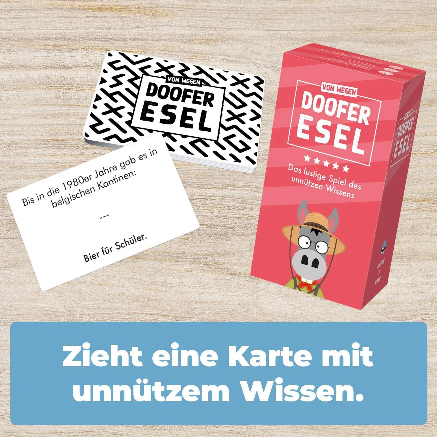Bild: 3770011991365 | Doofer Esel | Das lustige Spiel des unnützen Wissens | Brissy (u. a.)