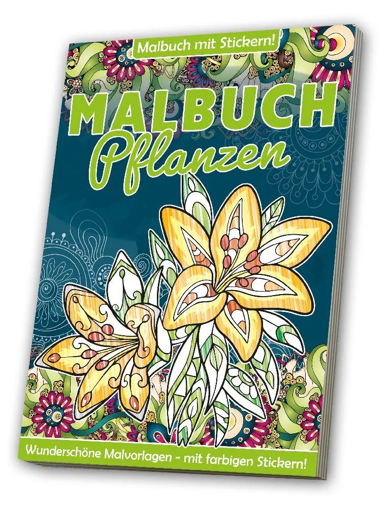Cover: 4019393991365 | Malbuch: Erwachsene - Pflanzenwelt | media Verlagsgesellschaft mbH