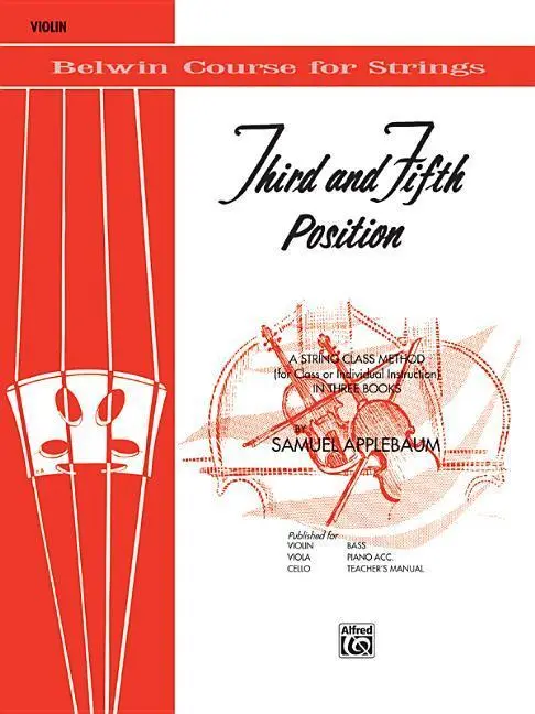 Cover: 9780769231365 | 3rd and 5th Position Stringbuilder | Samuel Applebaum | Taschenbuch