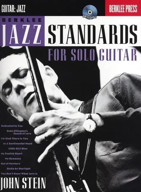 Cover: 9780876391365 | Berklee Jazz Standards for Solo Guitar Book/Online Audio | John Stein