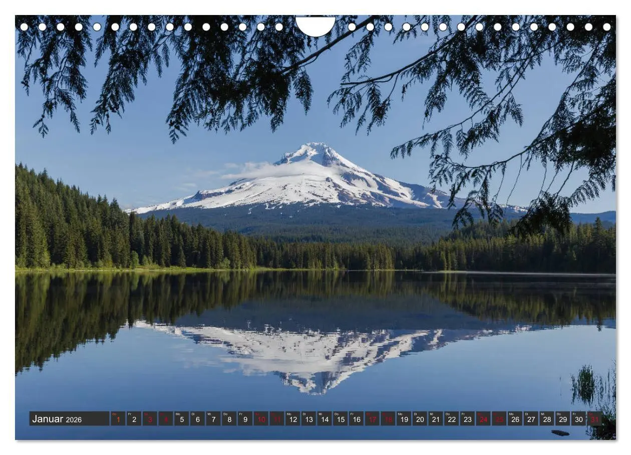 Bild: 9783457841365 | Traumziel Oregon (Wandkalender 2026 DIN A4 quer), CALVENDO...