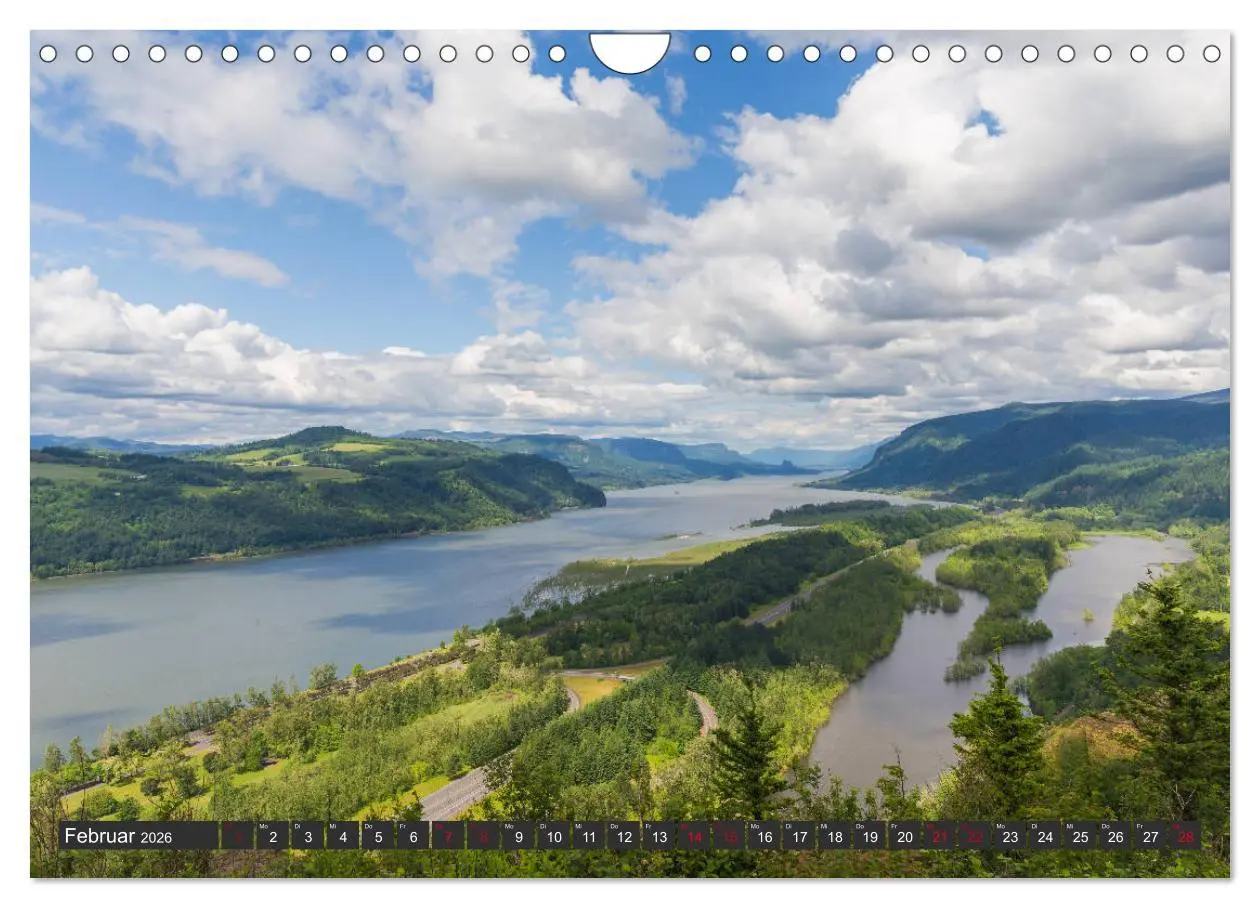 Bild: 9783457841365 | Traumziel Oregon (Wandkalender 2026 DIN A4 quer), CALVENDO...