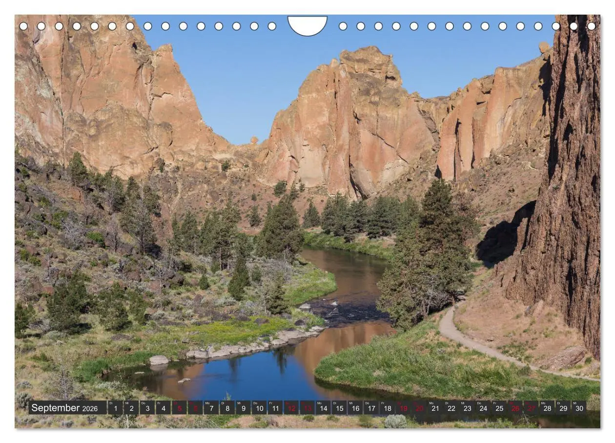 Bild: 9783457841365 | Traumziel Oregon (Wandkalender 2026 DIN A4 quer), CALVENDO...