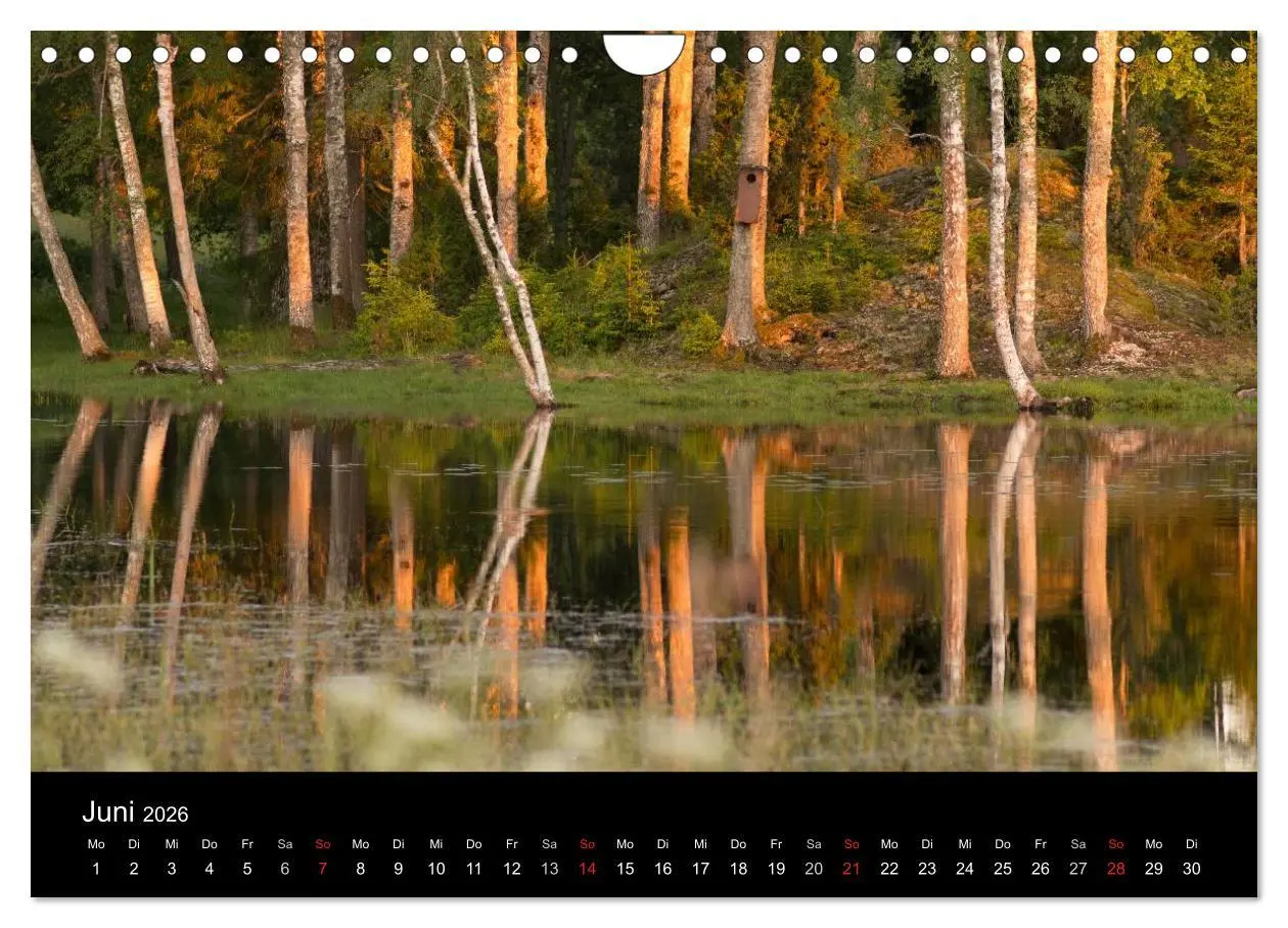 Bild: 9783516001365 | Schweden im Wechsel der Jahreszeiten (Wandkalender 2026 DIN A4...