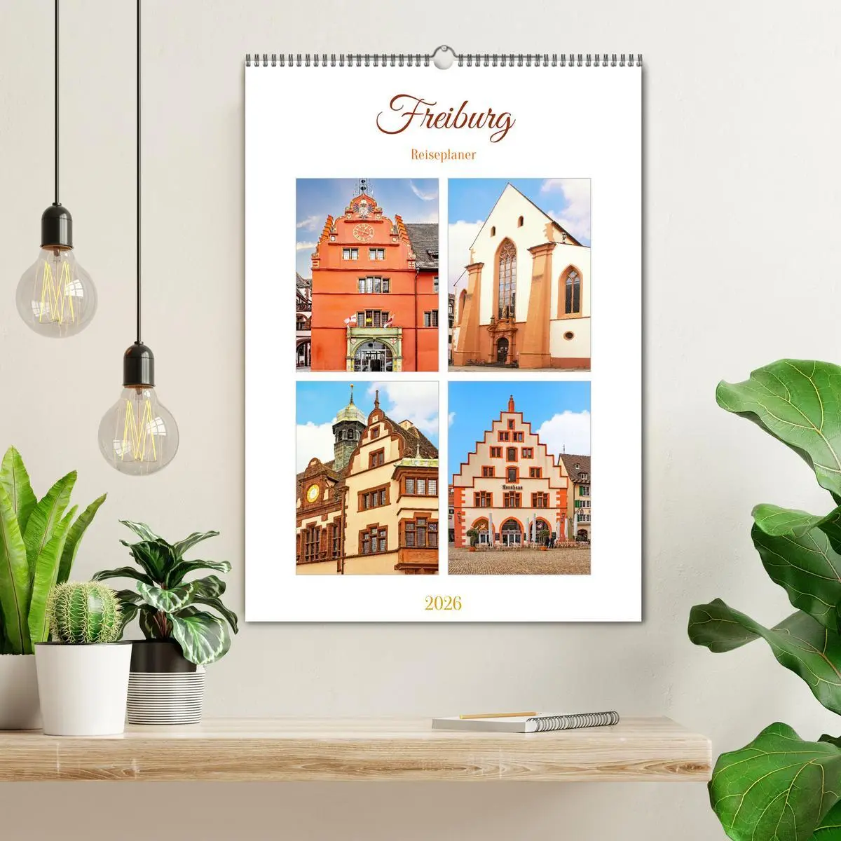 Bild: 9783516311365 | Freiburg - Reiseplaner (Wandkalender 2026 DIN A2 hoch), CALVENDO...
