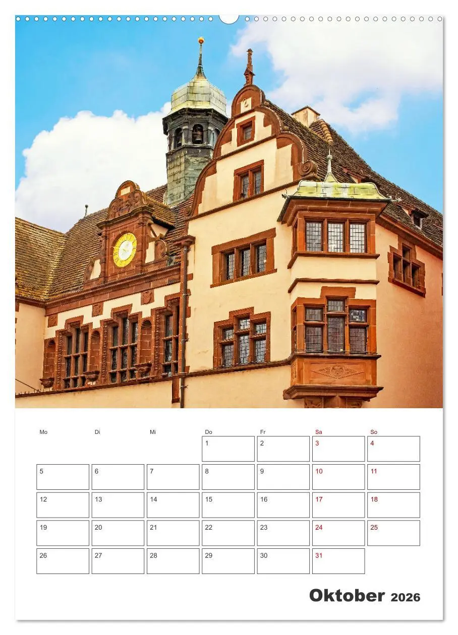 Bild: 9783516311365 | Freiburg - Reiseplaner (Wandkalender 2026 DIN A2 hoch), CALVENDO...