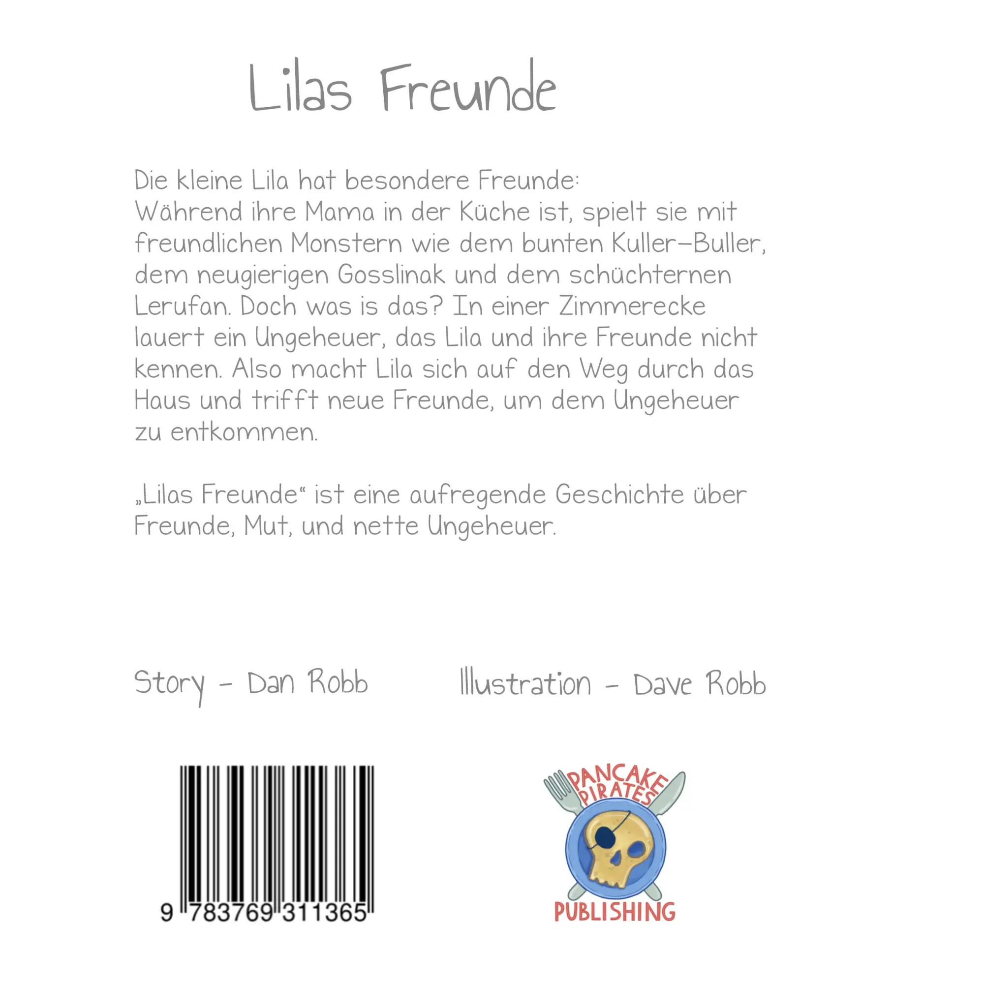 Rückseite: 9783769311365 | Lilas Freunde | Dan Robb | Buch | HC gerader Rücken kaschiert | 60 S.