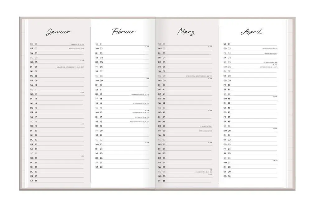 Bild: 9783986361365 | Lady-Terminplaner 2026 Neues Jahr - neues Ich | Terminplaner Softcover