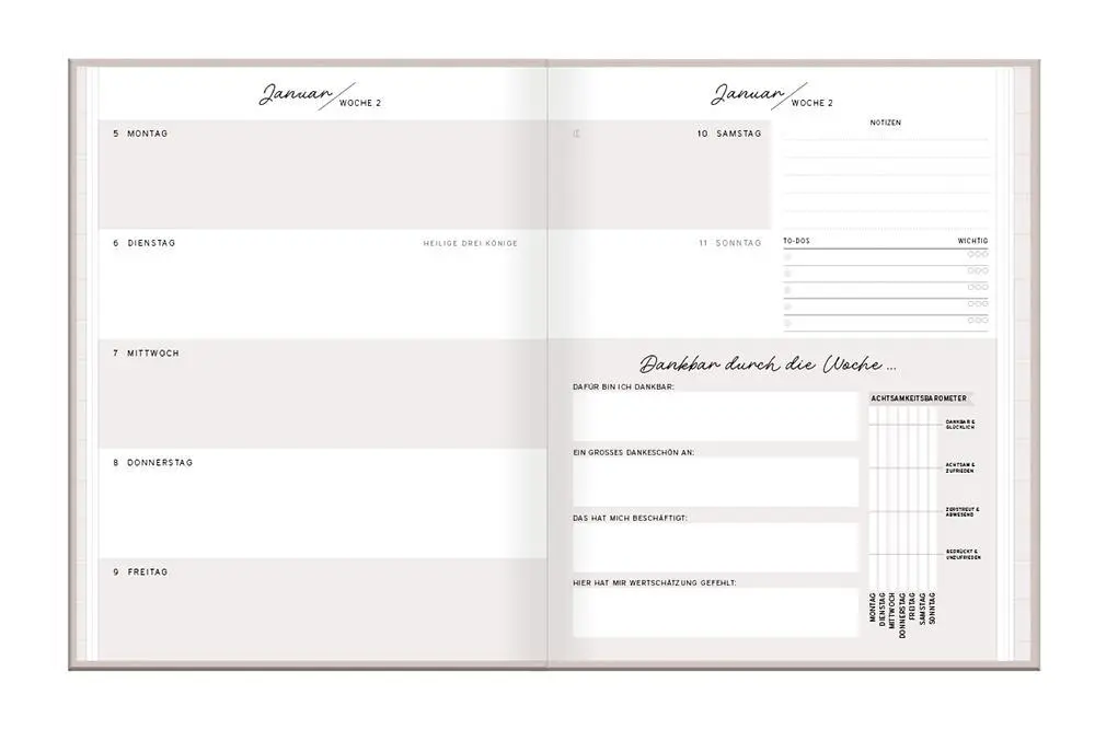 Bild: 9783986361365 | Lady-Terminplaner 2026 Neues Jahr - neues Ich | Terminplaner Softcover