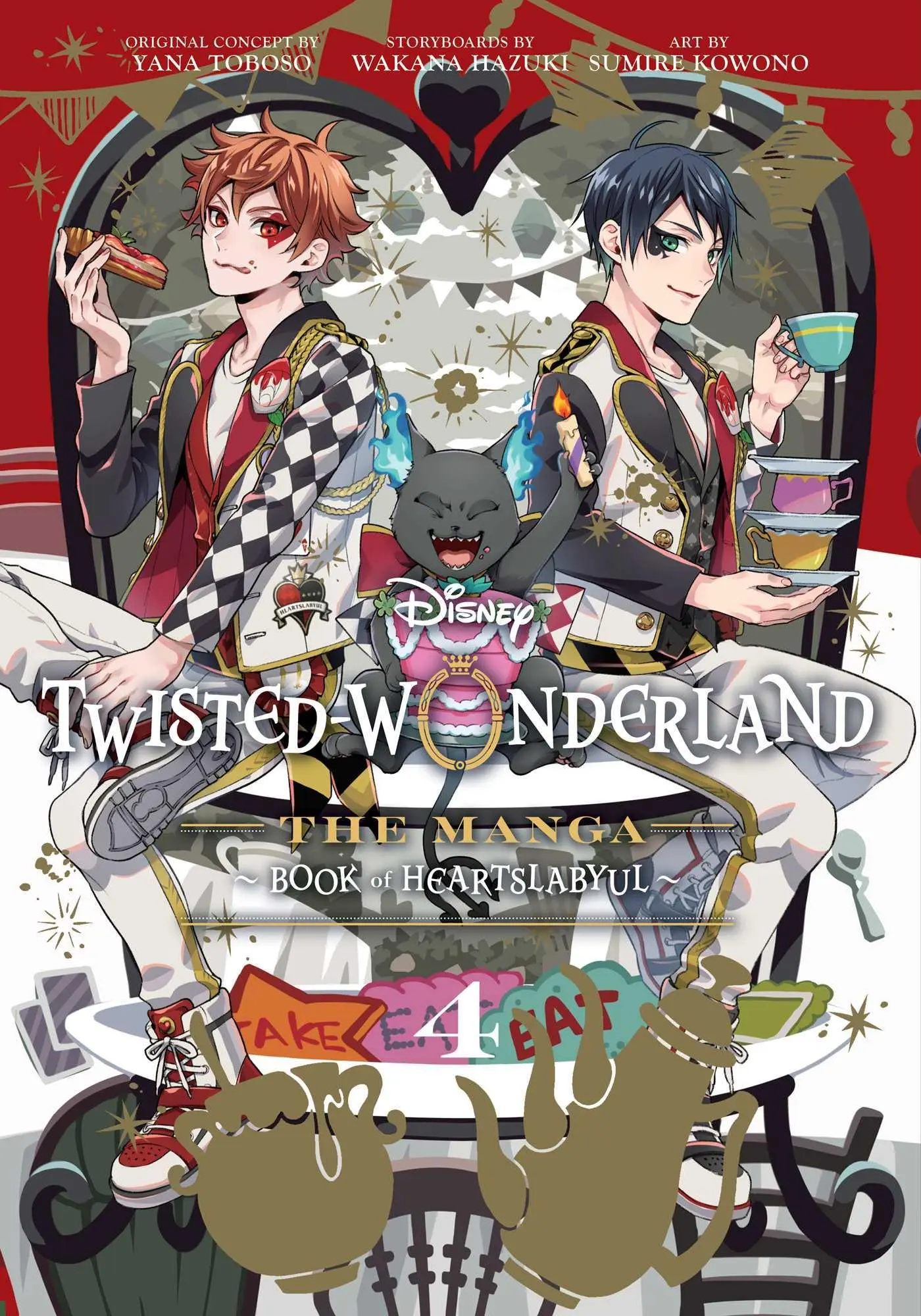 Cover: 9781974741465 | Disney Twisted-Wonderland: The Manga - Book of Heartslabyul, Vol. 4
