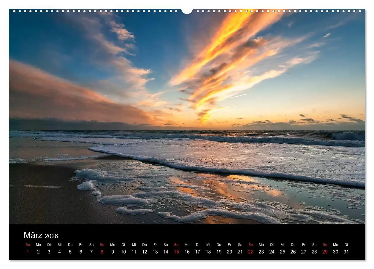 Bild: 9783516091465 | Faszination Meer und Wolken (hochwertiger Premium Wandkalender 2026...