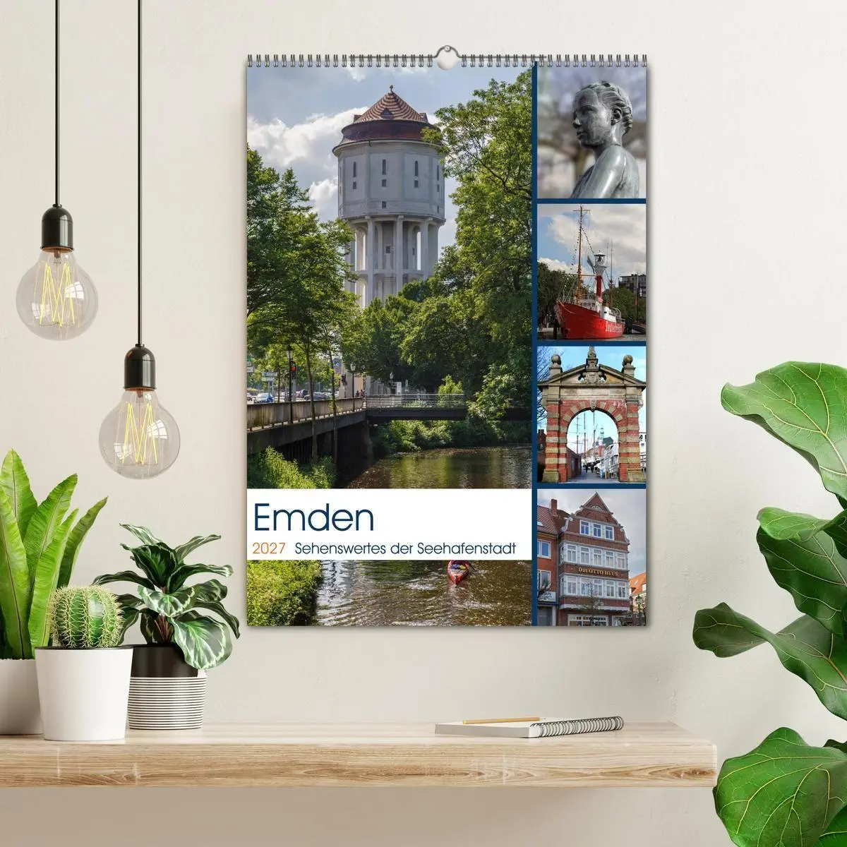 Bild: 9783569871465 | Emden - Sehenswertes der Seehafenstadt (Wandkalender 2027 DIN A2...